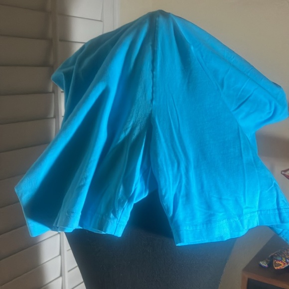 🩵🩳Dream Jeans by Quacker Factory Aqua Blue Skort 3 Pockets & Rhinstones Sz L - Picture 7 of 7